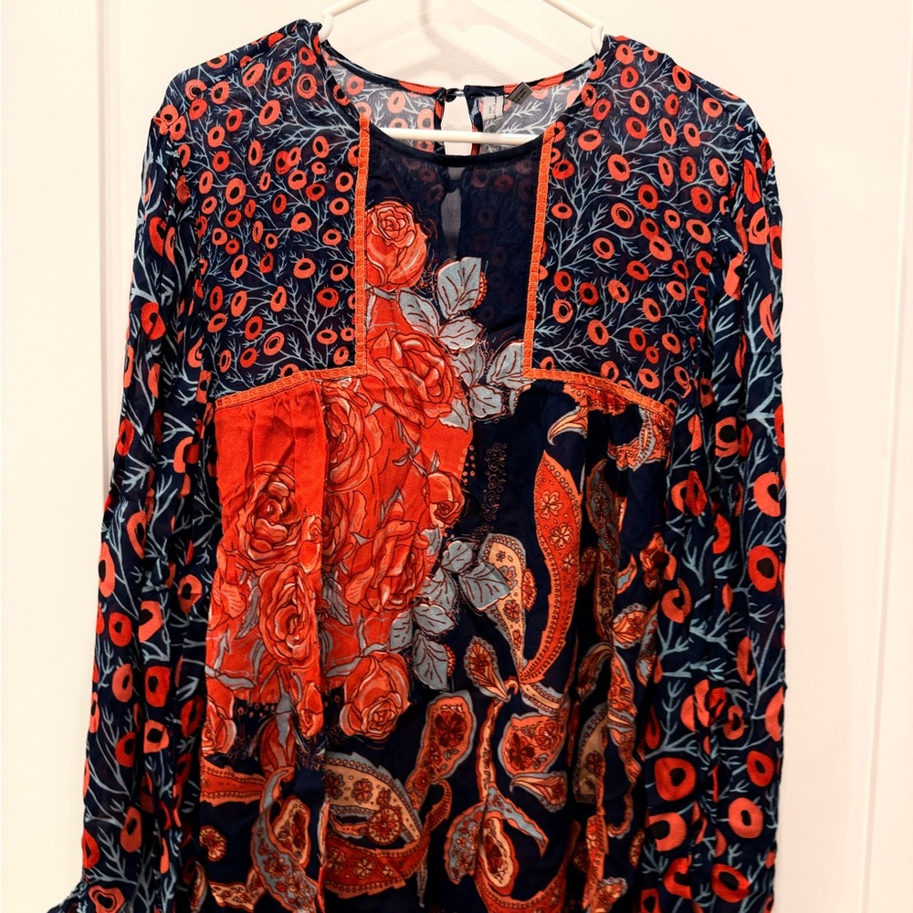 Blank London Floral Long Sleeve Blouse